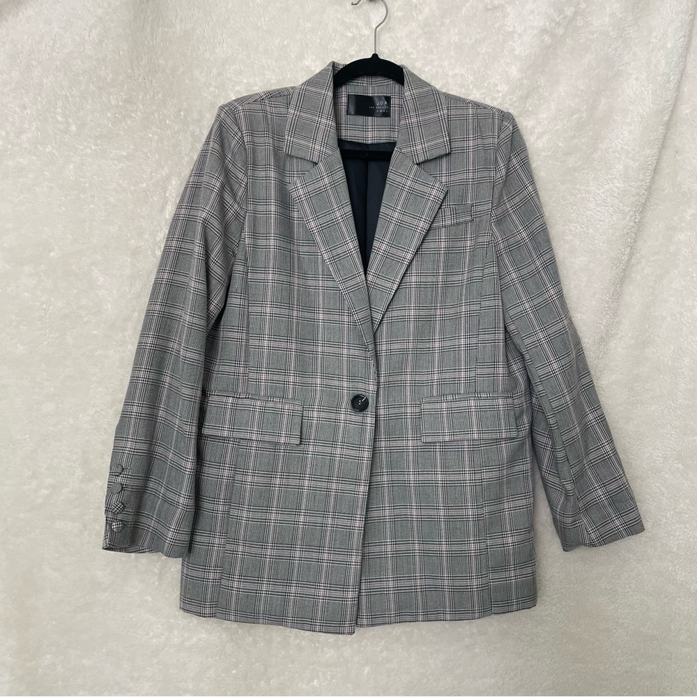 J.O.A. Plaid Blazer